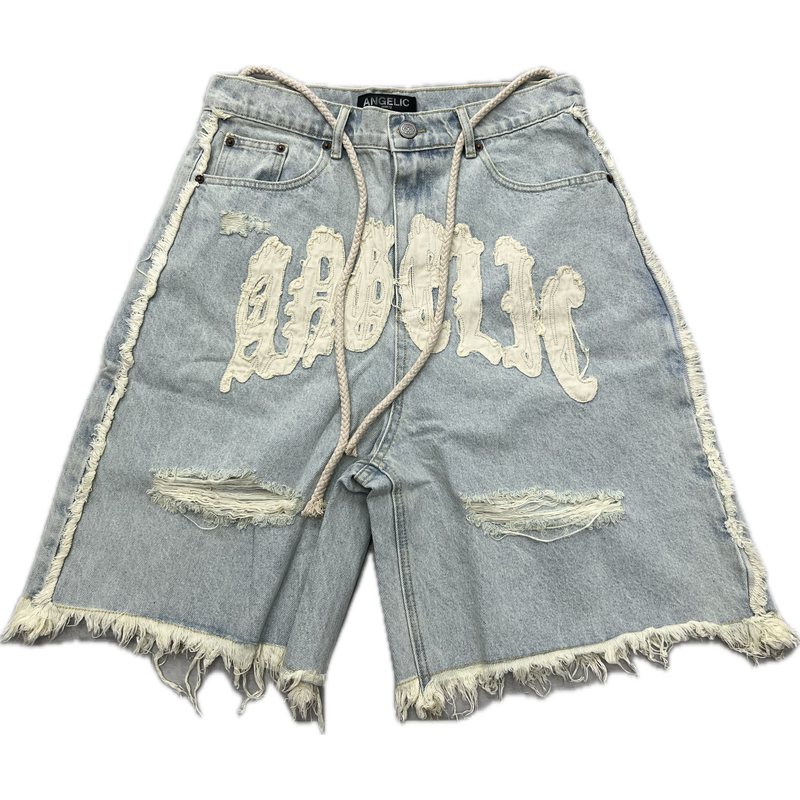 Angelic Artifact Shorts "Denim"