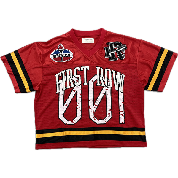 First Row Double Zero Mesh Jersey "Red"