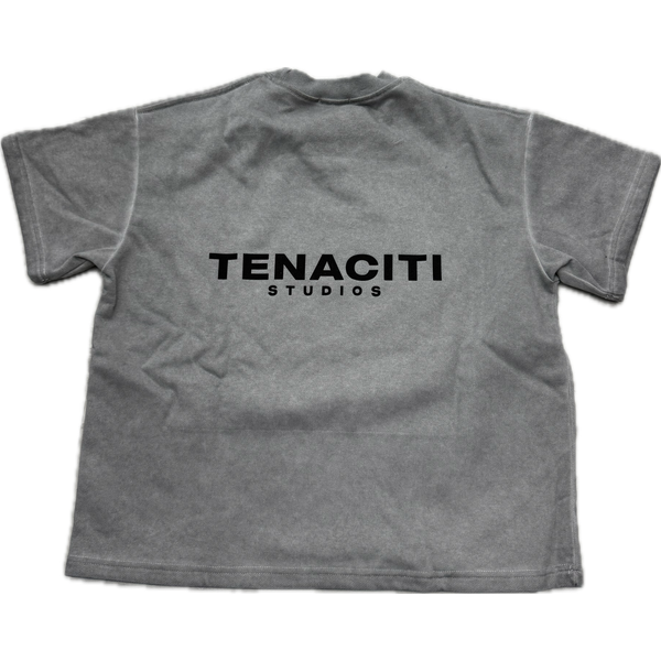 Tenaciti Logo Tee "Washed Grey"