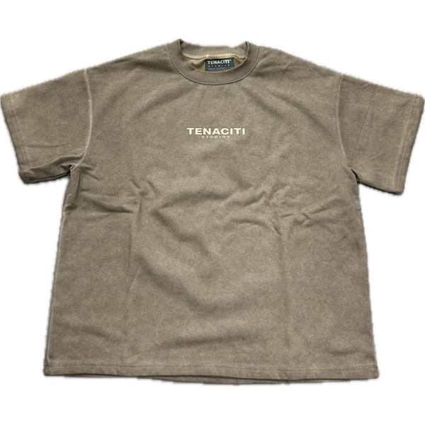 Tenaciti Logo Tee "Beige"