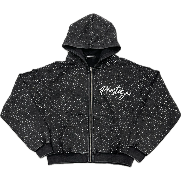 Prestige Diamond Hoodie "Vintage Black"