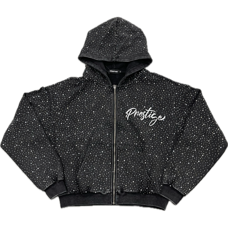 Prestige Diamond Hoodie "Vintage Black"