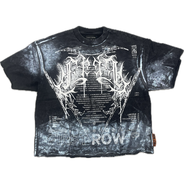 First Row Iridescent Tee "Black"