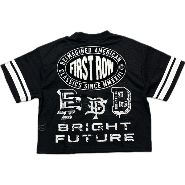 First Row Double Zero Mesh Jersey "Black"