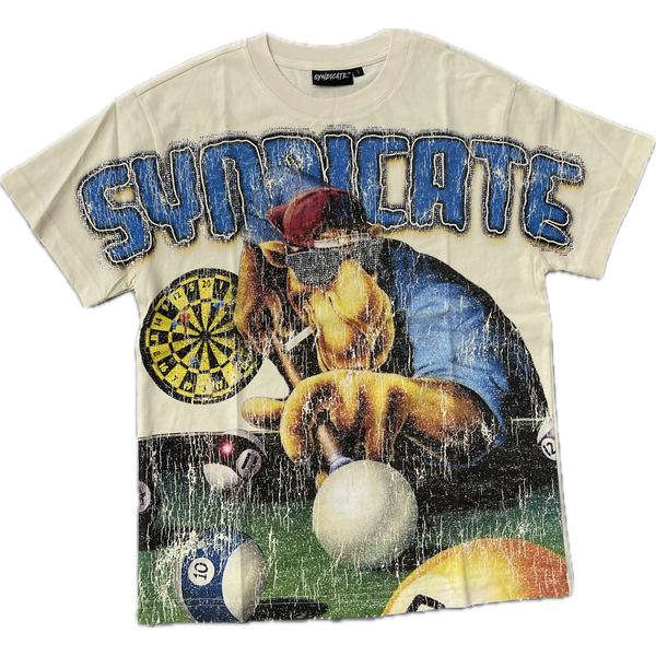 Syndicate 8 Ball Tee "Cream"