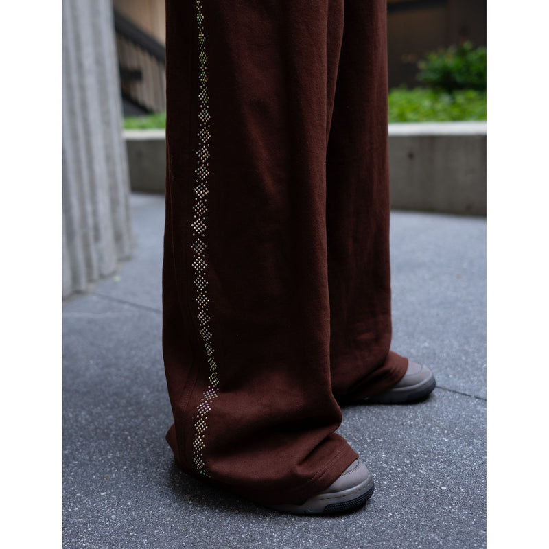 Forever Hungry Gemstone Tracksuit Set "Brown"