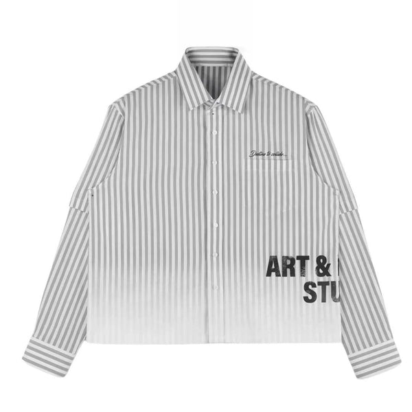 Visionary Club Button Up L/S Tee "Black"