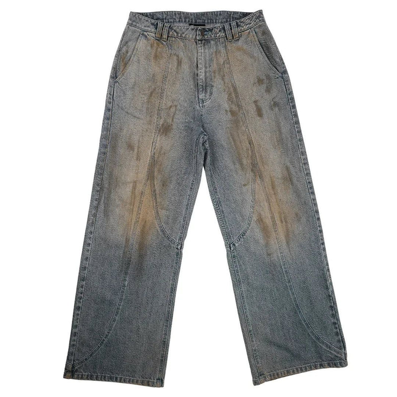 Visionary Club Baggy Jeans "Mud Wash"
