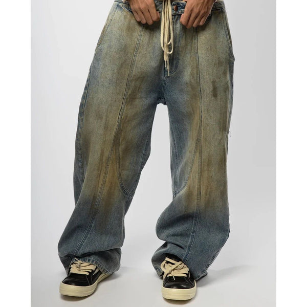 Visionary Club Baggy Jeans "Mud Wash"