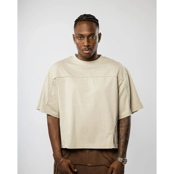 Visionary Club Statement Tee "Tan"