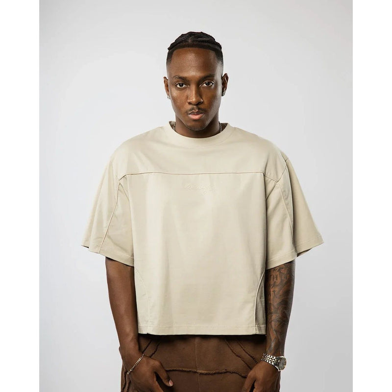 Visionary Club Statement Tee "Tan"