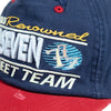 Up7Skate Atlanta International Street Team Snapback Hat "Red/Navy"