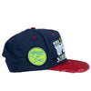 Up7Skate Atlanta International Street Team Snapback Hat "Red/Navy"