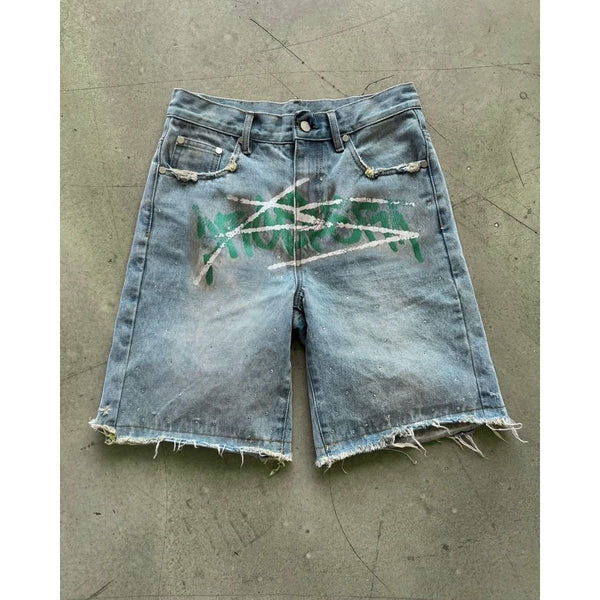 Prospera Graffiti Jorts "Blue/Green"