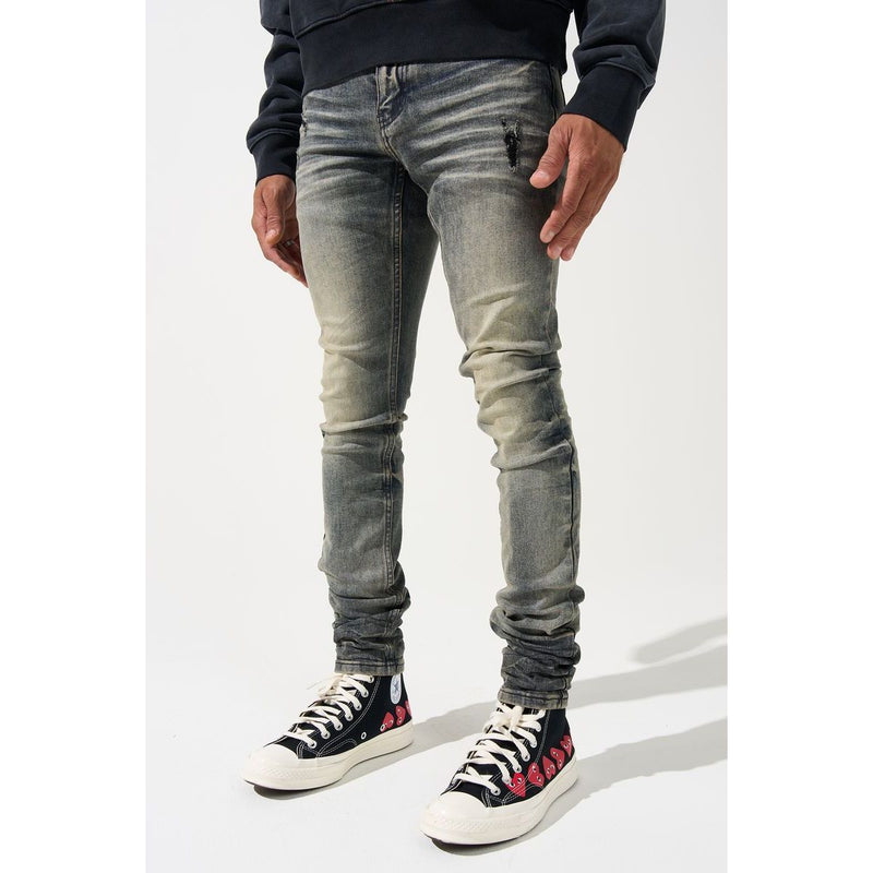 Serenede Gunmetal Skinny Jeans "Dark Blue Wash"