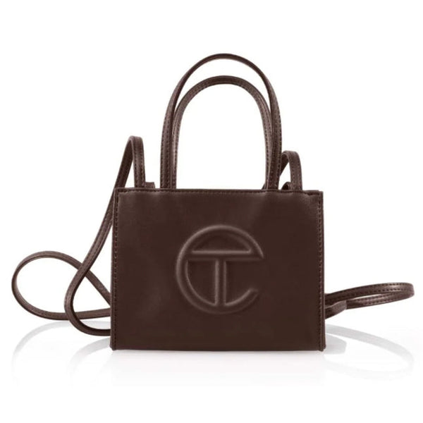 Telfar Small Shopping Bag "Chocolate”