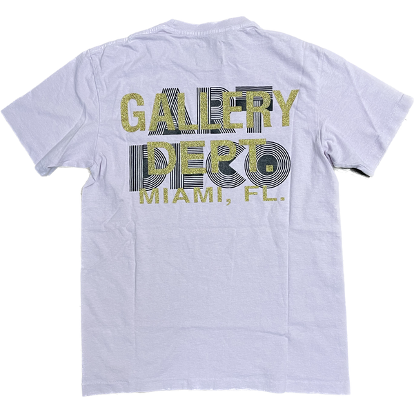 Gallery Dept. Art Deco Miami Tee “Lavender”