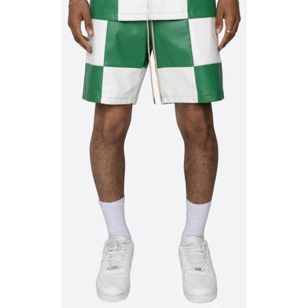 EPTM Checker Shorts “Green/White”