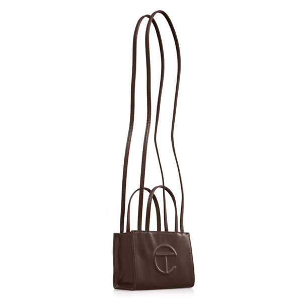 Telfar Small Shopping Bag "Chocolate”