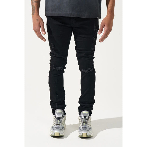 SERENEDE Midnight Skinny Jeans "Black"