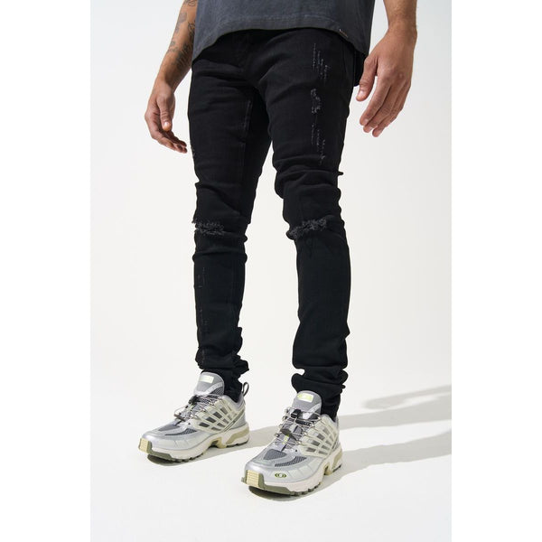 SERENEDE Midnight Skinny Jeans "Black"