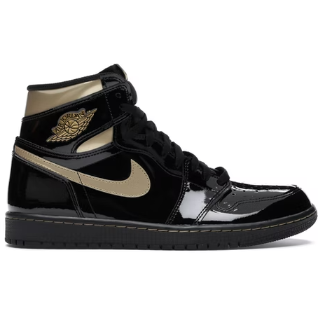 Jordan 1 Retro High "Black Metallic Gold"