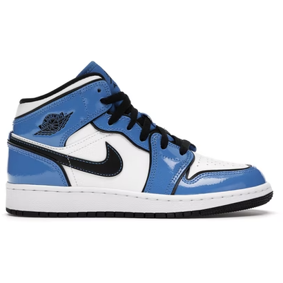 Jordan 1 Mid "Signal Blue"