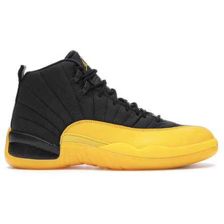 Jordan 12 Retro "Black University Gold"