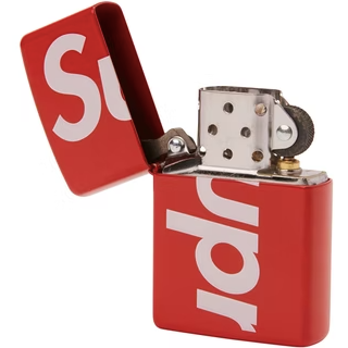 Supreme Logo Zippo "Red"