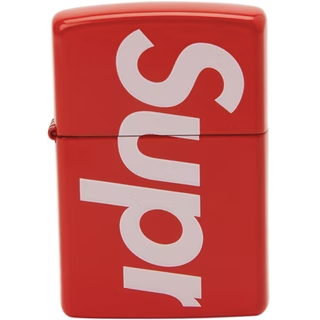 Supreme Logo Zippo "Red"