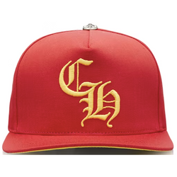 Chrome Hearts CH Silver Button Hat "Red/Yellow"