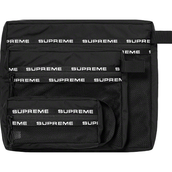 Supreme Organizer Bag Set "Black"