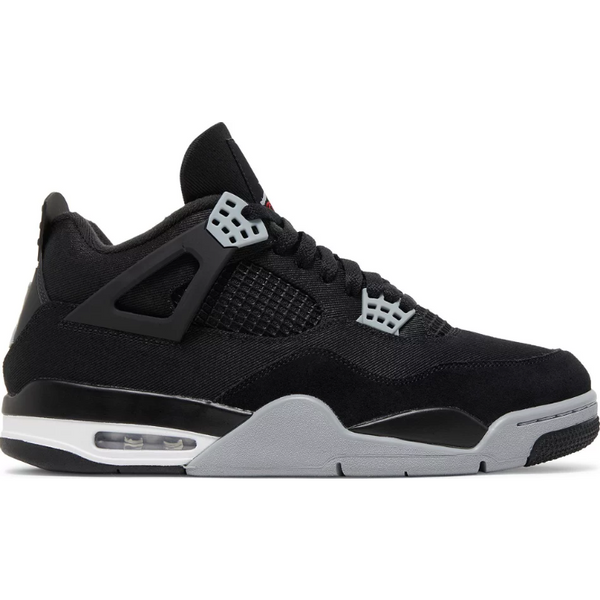 Jordan 4 Retro "Black Canvas"