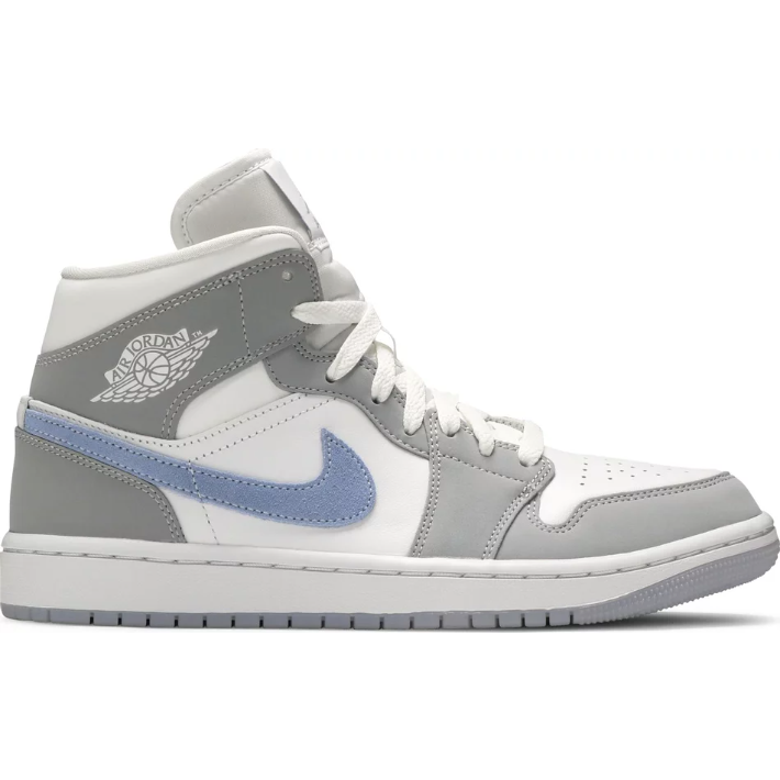 Jordan 1 Mid "Wolf Grey Aluminum" (W)