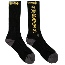 Chrome Hearts Fuck You Socks "Yellow"