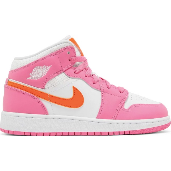 Jordan 1 Mid GS "Orange Pinksicle"