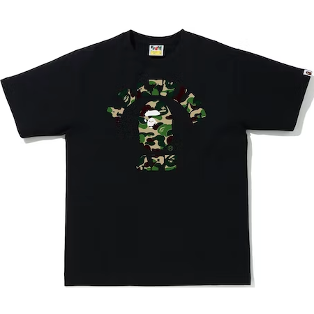 Bape ABC Camo College Tee "Black"