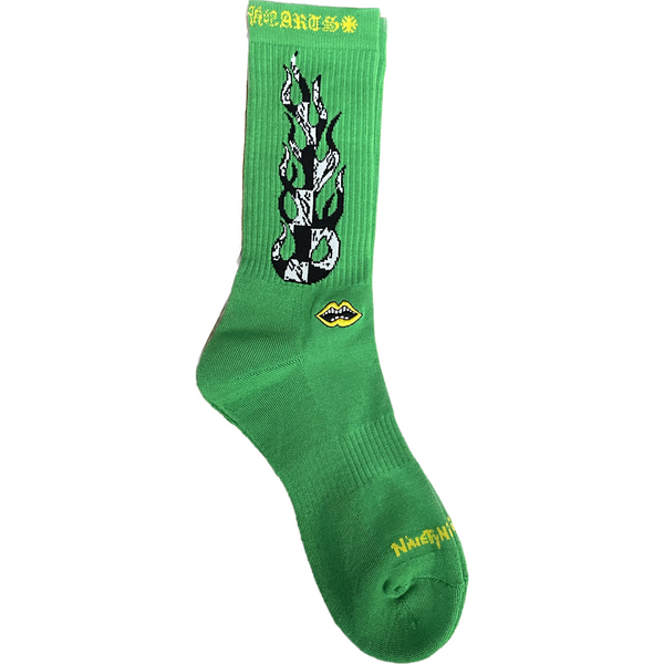 Chrome Hearts x Matty Boy Socks "Green"