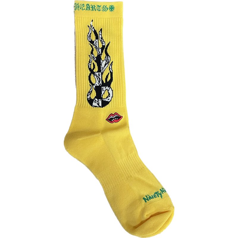 Chrome Hearts x Matty Boy Socks "Yellow"