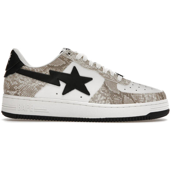 A Bathing Ape Bape Sta “Snake Skin Beige”