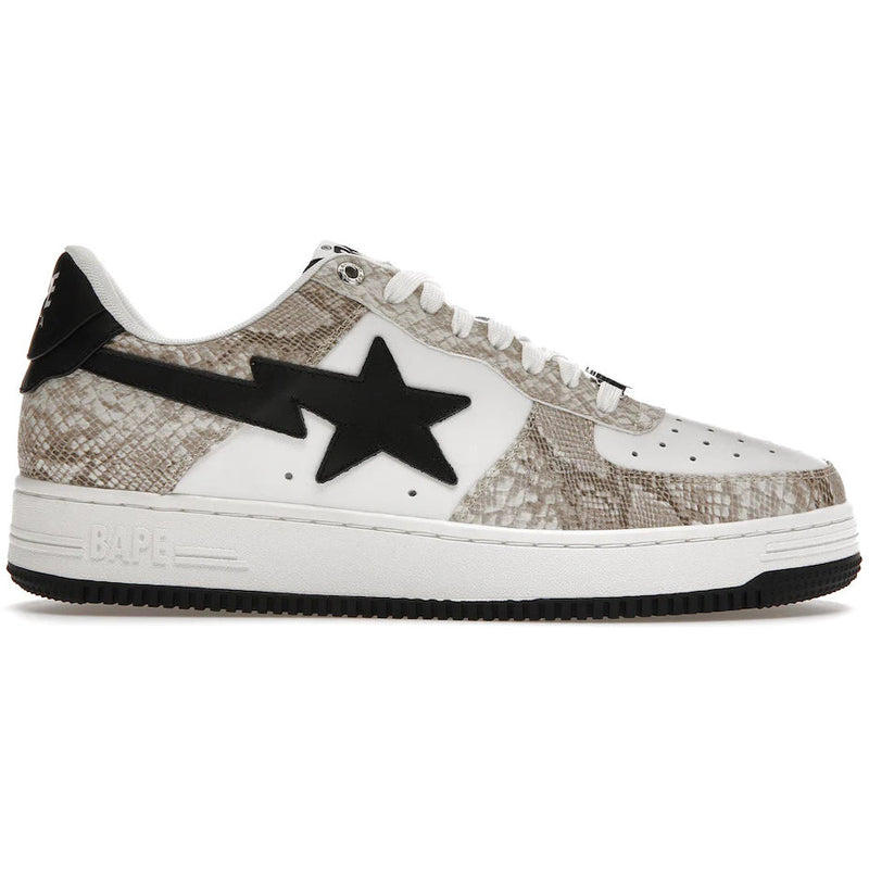 A Bathing Ape Bape Sta “Snake Skin Beige”